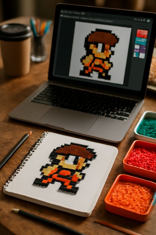 Copertina del corso Pixel Art per Videogiochi